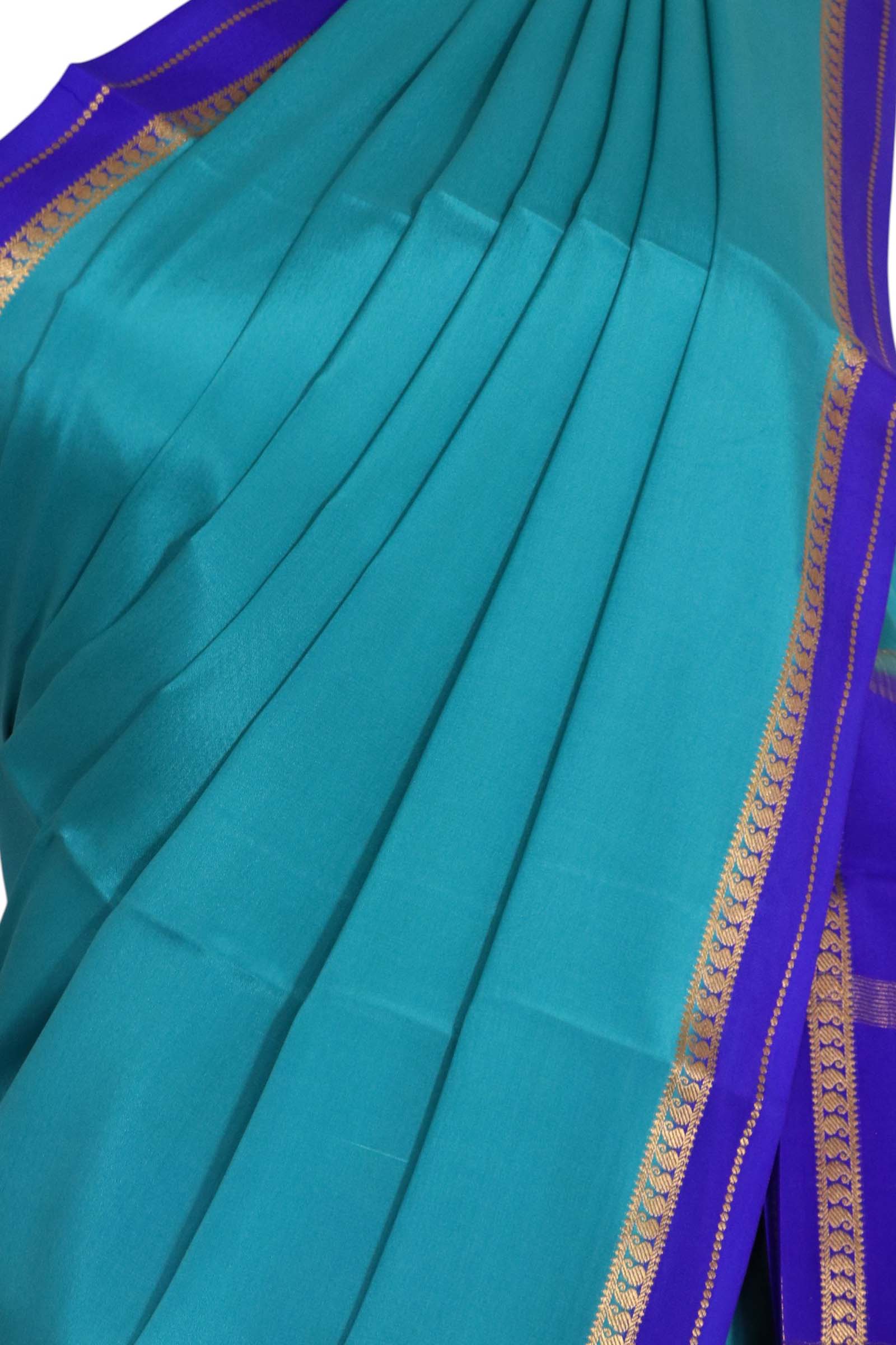 Pure Mysore Crepe Silk Saree AL209750
